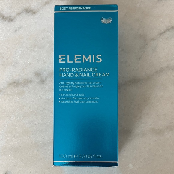 ELEMIS Other - ELEMIS Pro-Radiance Hand & Nail Cream in Turquoise Packaging